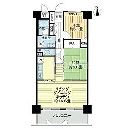 ライオンズマンション岡山南 2階/-