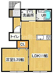 JR山陽本線 庭瀬駅 徒歩10分 1階/-