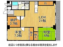 間取図画像 2SLDK