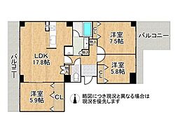 間取図画像 3LDK