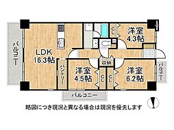 間取図画像 3LDK