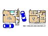 間取り：全室2面採光で陽当たり良好です