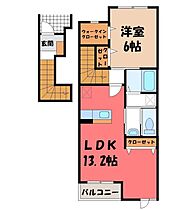 アヴァンティヒルズ  ｜ 茨城県結城市大字結城（賃貸アパート1LDK・2階・51.13㎡） その2