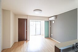 JR東北本線 間々田駅 3.2kmの賃貸アパート 1階1LDKのリビング/ダイニング