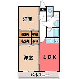 JR東北本線 小金井駅 バス21分 羽川下田西下車 徒歩2分