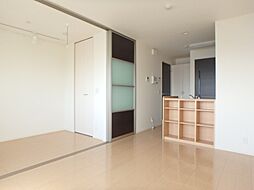 JR東北新幹線 小山駅 徒歩30分の賃貸アパート 3階1LDKのリビング/ダイニング