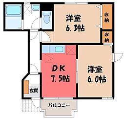 JR水戸線 東結城駅 徒歩14分 1階/-