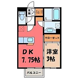 JR東北新幹線 小山駅 徒歩26分 1階/-