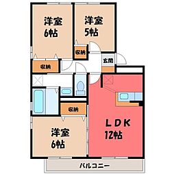 JR東北本線 小山駅 徒歩18分 2階/-