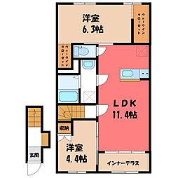JR東北本線 間々田駅 3.6km