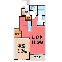 JR水戸線 川島駅 徒歩20分 1階/-