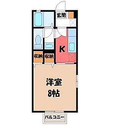 グランブルーム A 1階/-