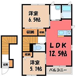 カロー C 2階/-