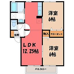 グランサリックス C 2階/-