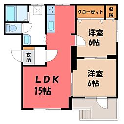 ハイツBF III 1階