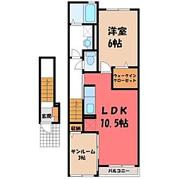 ルミエール I 2階/-
