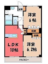 JR東北本線 間々田駅 バス20分 粟宮下下車 徒歩7分