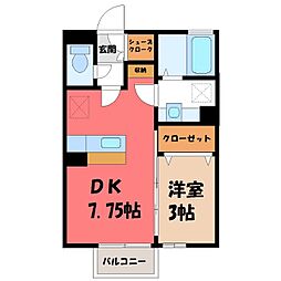 JR東北本線 小山駅 徒歩34分