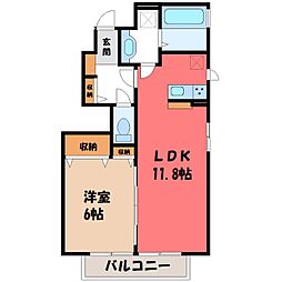 東武日光線 新大平下駅 バス15分 とりせん大平店下車 徒歩6分