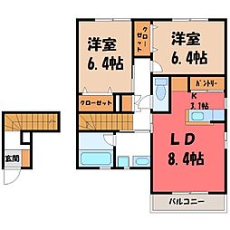 東武日光線 新大平下駅 徒歩25分