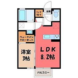 JR両毛線 栃木駅 徒歩27分