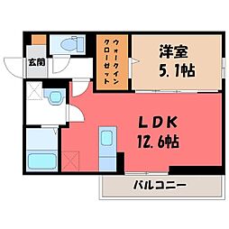 JR水戸線 小田林駅 4.2km