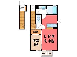 東武日光線 新栃木駅 バス7分 イオン前下車 徒歩4分