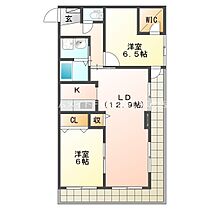 ノーブルレジェンド  ｜ 愛知県豊橋市牛川通3丁目（賃貸マンション2LDK・2階・57.10㎡） その2