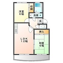 アプローズ　A棟  ｜ 愛知県豊橋市新栄町字東小向（賃貸マンション2LDK・2階・54.27㎡） その2