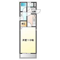 アゼリアコート  ｜ 愛知県豊橋市花田一番町（賃貸マンション1K・4階・30.87㎡） その2