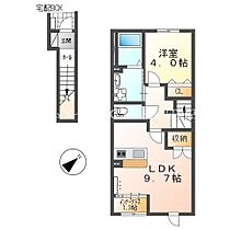 ツバメゾン  ｜ 愛知県豊橋市牟呂町字東里（賃貸アパート1LDK・2階・42.81㎡） その2