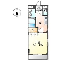 ヒルトップ上野  ｜ 愛知県豊橋市上野町字上野（賃貸アパート1K・2階・31.00㎡） その2