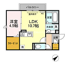 ルーナノワ  ｜ 愛知県豊橋市佐藤4丁目（賃貸アパート1LDK・3階・40.27㎡） その2