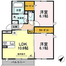 ポラリス  ｜ 愛知県豊橋市牛川町字中郷（賃貸アパート2LDK・2階・54.23㎡） その2