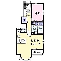 メゾン　りら　Ｂ  ｜ 愛知県豊橋市菰口町6丁目（賃貸アパート1LDK・1階・52.74㎡） その2