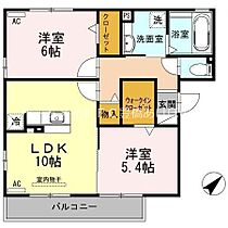 コンフォート  ｜ 愛知県豊橋市東幸町字大山（賃貸アパート2LDK・1階・54.21㎡） その2