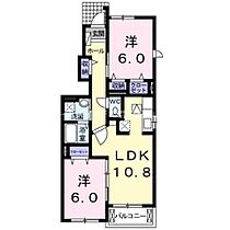 スクエア21  ｜ 愛知県豊橋市松井町字松井（賃貸アパート2LDK・1階・55.42㎡） その2