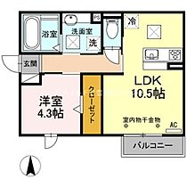 優　平川  ｜ 愛知県豊橋市平川本町1丁目（賃貸アパート1LDK・1階・40.27㎡） その2