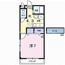 アゼリア　HAGA　A  ｜ 愛知県豊橋市東小浜町（賃貸アパート1K・2階・24.00㎡） その2