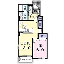 リヴェール  ｜ 愛知県豊橋市西小鷹野2丁目（賃貸アパート1LDK・1階・45.82㎡） その2