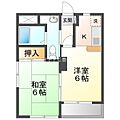 カワイマンション4階4.3万円