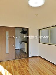 ウイングコート向山　B棟 1階3DKのリビング/ダイニング