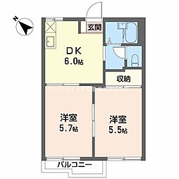 🉐敷金礼金0円！🉐フレグランス牛川C