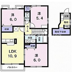 グラベール3 3LDKの間取図画像