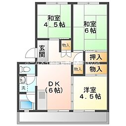 🉐敷金礼金0円！🉐森岡ハイツなかむら