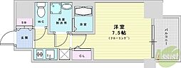 COMFORIALIV新大阪WEST 1Kの間取図画像