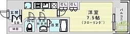 COMFORIALIV新大阪Q 1Kの間取図画像