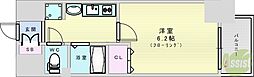 エステムコート新大阪6エキスプレイス 1Kの間取図画像
