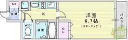 プレサンス新大阪ステーションフロント 1Kの間取図画像