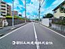 外観：【前面道路】前面道路は閑静な住宅地をはしる車通りの少ない道路です。
